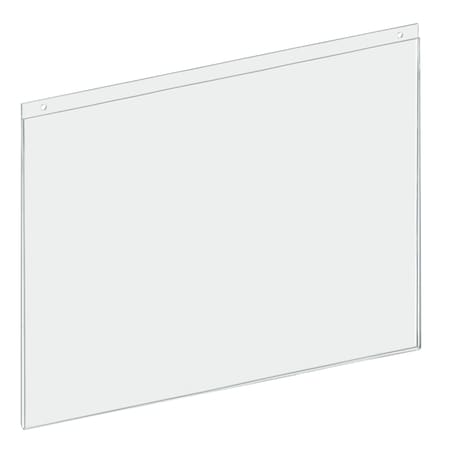 Azar Displays 22"W x 17"H Wall U-Frame w/ Holes, PK10 162729